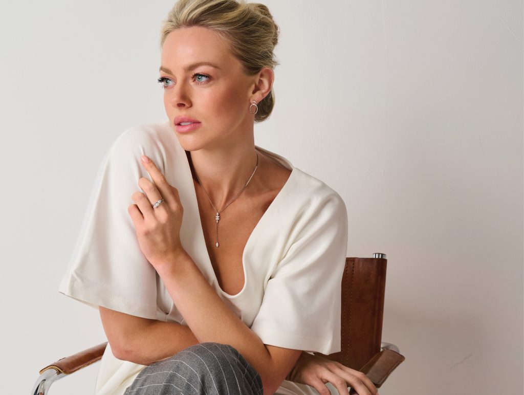 18 kt gouden juwelen Dulci nea met natuurlijke briljant