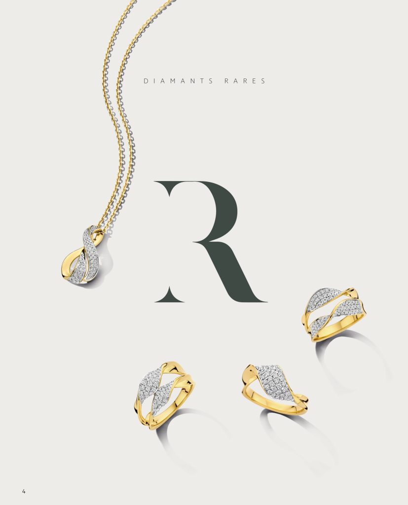 18 kt gouden juwelen Dulci nea met natuurlijke briljant